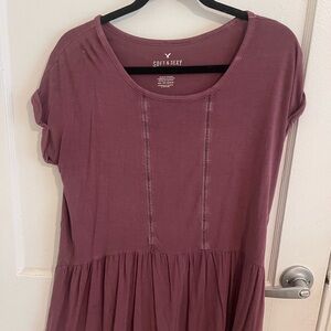 AE Soft & Sexy Mauve Dress